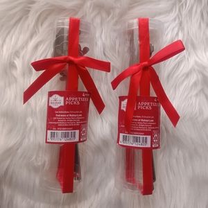 Christmas Appetizer Cheese Picks